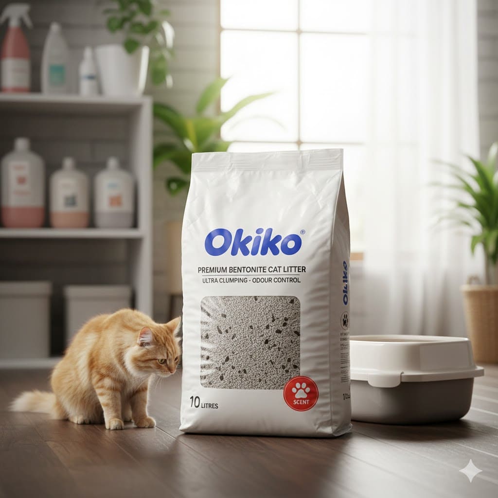 ทรายแมว Okiko ภูเขาไฟ พลังดูดซับสูง